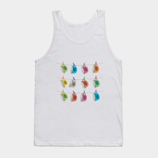 Brain Pattern Potties Hung Up Tank Top